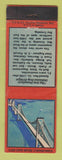 Matchbook Cover - San Francisco Oakland Bay Bridge Diamond WORN BACK