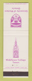 Matchbook Cover - University of Western Ontario London ON