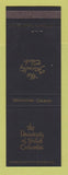 Matchbook Cover - University of British Columbia Vancouver BC WEAR