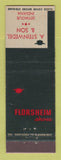 Matchbook Cover - Florsheim Shoes A Steinwell & Son Seymour IN