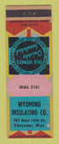 Matchbook Cover - Wyoming Insulating Cheyenne WY WORN
