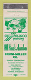 Matchbook Cover - Bruni Miller Contractors Monroe WI WEAR