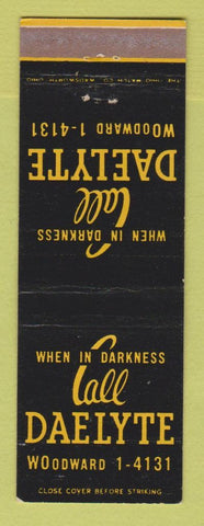 Matchbook Cover - Daelyte  Service Painting Cleaning Detroit MI