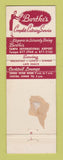 Matchbook Cover - Bartke's Restaurant Tampa FL Airport WORN BACK