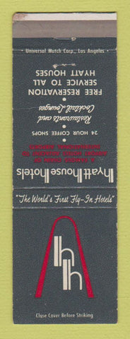 Matchbook Cover - Hyatt House Hotels CHAIN WEAR