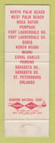 Matchbook Cover - New England Oyster House FL CHAIN WEAR