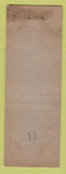 Matchbook Cover - 1930's Diamond Movie Stars Kenny Baker WEAR