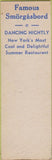 Matchbook Cover - Castleholm Sweish Food New York City SAMPLE Midget