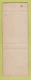 Matchbook Cover - Elite Shade Linoleum Seattle WA