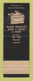 Matchbook Cover - Magee Carpet Company Bloomsburg PA