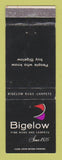 Matchbook Cover - Bigelow Fine Rugs Carpets WEAR