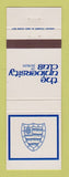 Matchbook Cover - University Club of Detroit MI