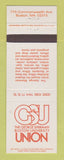 Matchbook Cover - George Sherman Boston University Union MA