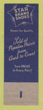 Matchbook Cover - Star Brand Shoes Helmann Hastings NE WEAR