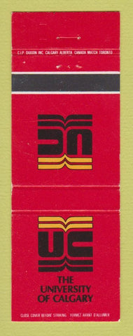 Matchbook Cover - University of Calgary AB