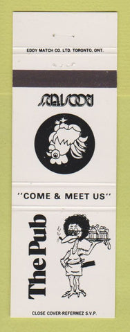 Matchbook Cover - The Pub Rooster's Carleton University