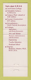 Matchbook Cover - New Mexico State University WEAR