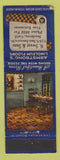 Matchbook Cover - Armstrong Linoleum N Sweet & Sons Stockton CA WORN BACK