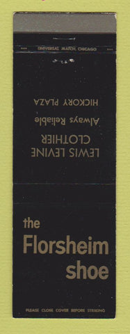 Matchbook Cover - Florsheim Shoes Lewis Levine Clothes