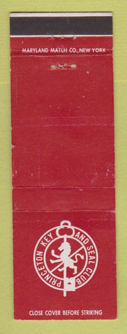 Matchbook Cover - Princeton Key and Seal Club