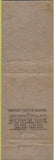 Matchbook Cover - Shaw Hat Shop Midget