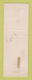 Matchbook Cover - Joannie's College of Incongruity Covina CA pinup WEAR