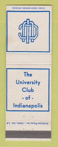 Matchbook Cover - University Club of Indianapolis IN