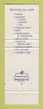 Matchbook Cover - University of Wisconsin Stout Menomonie WI
