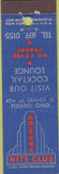 Matchbook Cover - Kasee's Nite Club Toledo OH Midget