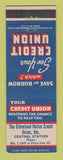 Matchbook Cover - Cleveland Police Credit Union OH