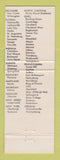 Matchbook Cover - Dutch Pantry Restaurants CHAIN Spirits of 76