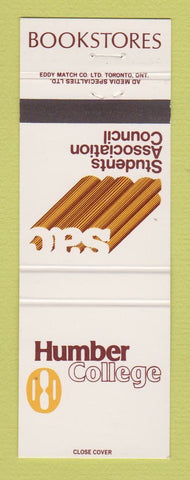 Matchbook Cover - Humber College Students Association Council Rexdale ON