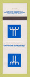 Matchbook Cover - Universite de Montreal QC
