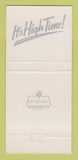 Matchbook Cover - Del Webb's High Sierra Casino Hotel Lake Tahoe NV 30 Strike