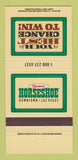 Matchbook Cover - Binion's Horseshoe Casino Las Vegas NV 30 Strike