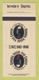 Matchbook Cover - Ormsby House and Casino Carson City NV 30 Strike