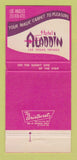 Matchbook Cover - Hotel Aladdin Las Vegas NV casino WEAR 30 Strike