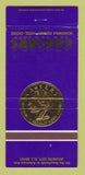 Matchbook Cover Caesar's Palace Casino Atlantic City NJ PRINTING ERROR 30 Strike