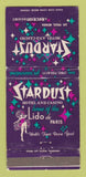 Matchbook Cover - Stardust Hotel Casino Las Vegas NV Girlie WEAR 30 Strike