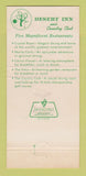 Matchbook Cover - Desert Inn Country Club Casino Las Vegas NV WEAR 30 Strike