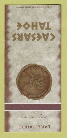 Matchbook Cover - Caesar's Palace Lake Thoe NV Casino 30 Strike