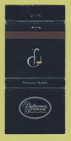 Matchbook Cover - Bahamas Princess Hotels Acapulco Bermuda WORN 30 Strike