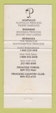 Matchbook Cover - Bahamas Princess Hotels Acapulco Bermuda WORN 30 Strike