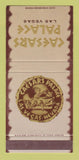 Matchbook Cover - Caesar's Palace Casino Las Vegas NV 30 Strike