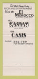 Matchbook Cover - El Casino Freeport Grand Bahama Island 30 Strike