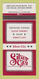 Matchbook Cover - Silver City Casino Las Vegas NV 30 Strike