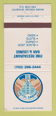 Matchbook Cover - Colorado Hotel Casino Laughlin NV 30 Strike