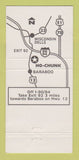 Matchbook Cover - Ho Chunk Casino Baraboo WI 30 Strike