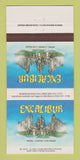 Matchbook Cover - Excalibur Casino Las Vegas NV 30 Strike