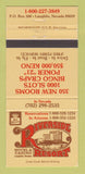 Matchbook Cover - Riverside Resort Casino Hotel Laughlin NV 30 Strike
